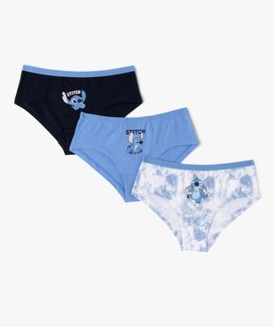 Shorty en coton stretch à motif Stitch fille (lot de 3) - Disney vue1 - LILO & STITCH - GEMO