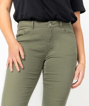 Pantalon coupe Slim taille normale femme vue5 - GEMO 4G FEMME - GEMO
