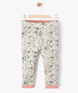 Legging réversible bébé fille - LuluCastagnette vue2 - LULU CASTAGNETTE GEMO FOR GOOD - GEMO