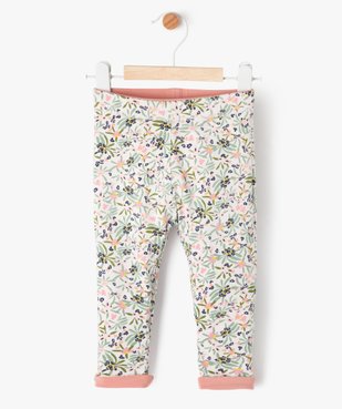 Legging réversible bébé fille - LuluCastagnette vue2 - LULU G4G - GEMO