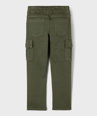 Pantalon cargo 6 poches garçon vue4 - GEMO (ENFANT) - GEMO