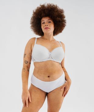 Soutien-gorge emboitant à armatures femme grande taille vue3 - GEMO(HOMWR FEM) - GEMO