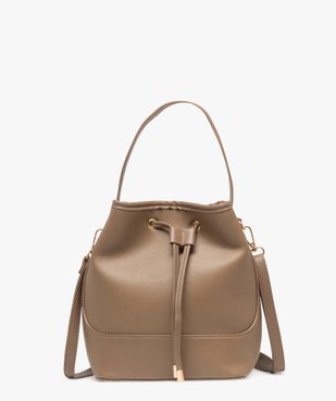 Sac seau à bandoulière amovible femme vue3 - GEMO (ACCESS) - GEMO