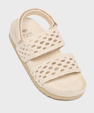 Sandales à scratch et brides crochetées fille - Lovely Wings vue5 - LOVELY WINGS - GEMO