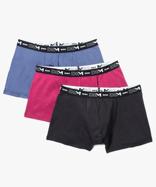 Boxer homme en coton stretch respirant - Dim (lot de 3) vue1 - DIM - GEMO