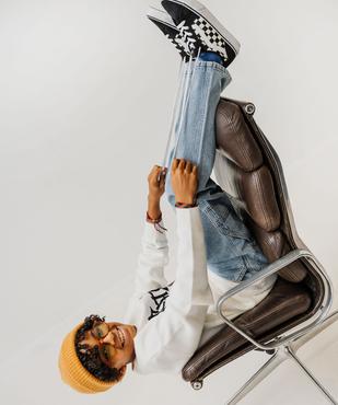 Jean loose charpentier à taille réglable garçon vue5 - GEMO (JUNIOR) - GEMO