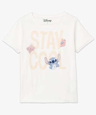 Tee-shirt à manches courtes avec motif Stitch femme - Disney vue4 - LILO & STITCH - GEMO