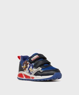Baskets à scratch motif Sonic garçon - Sonic the Hedgehog vue2 - SONIC - GEMO