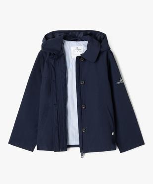 Trench à capuche en matière déperlante fille - LuluCastagnette vue3 - LULUCASTAGNETTE - GEMO