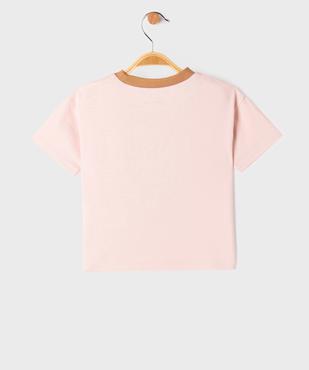 Tee-shirt manches courtes avec motif musique bébé garçon vue3 - GEMO 4G BEBE - GEMO