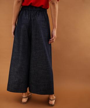 Pantacourt large femme vue5 - GEMO 4G FEMME - GEMO