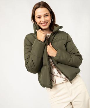 Blouson matelassé avec col montant coupe courte femme vue3 - PREMIER PRIX BY GEMO - GEMO