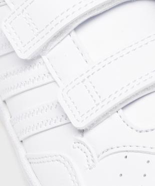 Baskets basses à scratch Hoops garçon - Adidas vue6 - ADIDAS - GEMO