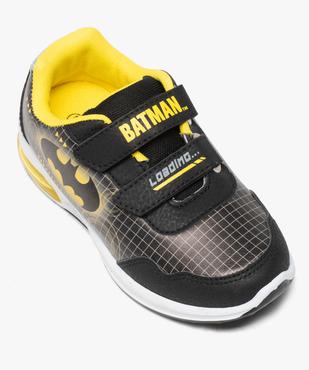Baskets garçon à scratch et semelle lumineuse - Batman vue5 - BATMAN - GEMO