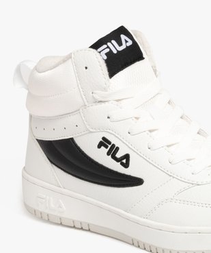 Baskets garçon mid-cut à lacets avec intérieur fourré Regamid- Fila vue6 - FILA - GEMO