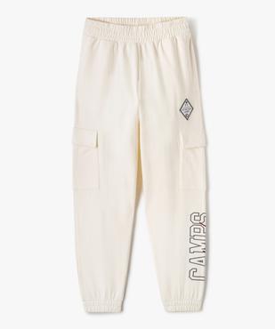 Pantalon de jogging avec inscription brodée garçon - Camps United vue1 - CAMPS - GEMO
