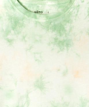 Tee-shirt manches courtes en coton garçon vue2 - GEMO (ENFANT) - GEMO