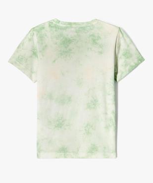 Tee-shirt manches courtes en coton garçon vue3 - GEMO (ENFANT) - GEMO