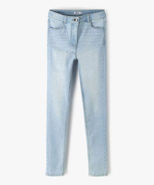 Jean fille coupe ultra skinny 4 poches vue1 - GEMO 4G FILLE - GEMO