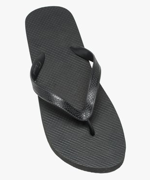 Tongs homme unies vue5 - GEMO (PLAGE) - GEMO