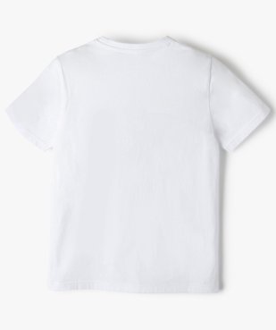 Tee-shirt garçon à manches courtes avec motif surf vue3 - GEMO (JUNIOR) - GEMO