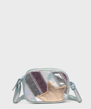 Sac métallisé à bandoulière fille vue1 - GEMO (ACCESS) - GEMO