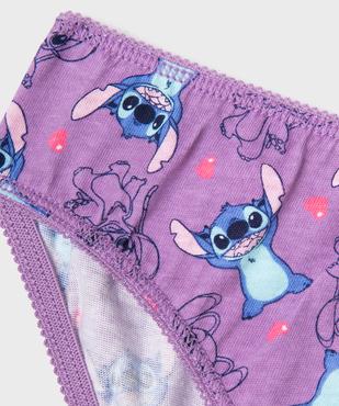 Culottes en coton à motif Stitch et Angel fille (lot de 5) - Disney vue6 - LILO & STITCH - GEMO