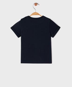 Tee-shirt manches courtes en jersey de coton imprimé bébé garçon - LuluCastagnette vue3 - LULU CASTAGNETTE GEMO FOR GOOD - GEMO