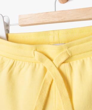 Short en maille avec ceinture bord-côte bébé garçon vue2 - GEMO(BEBE DEBT) - GEMO