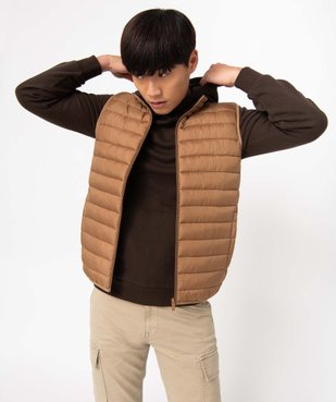 Blouson homme matelassé sans manches vue2 - GEMO 4G HOMME - GEMO