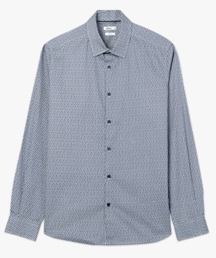 Chemise homme imprimée coupe slim vue4 - Nikesneakers (HOMME) - Nikesneakers