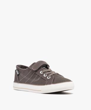 Tennis en toile fermeture scratch garçon - Lee Cooper vue2 - LEE COOPER - GEMO