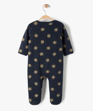 Pyjama bébé garçon avec motifs lionceaux vue3 - GEMO(BB COUCHE) - GEMO