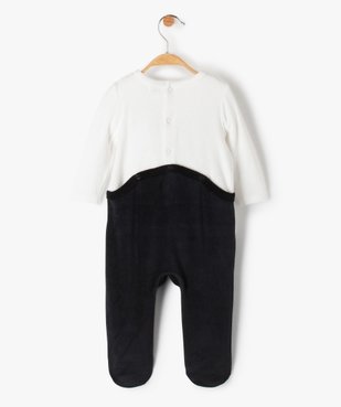 Pyjama bébé bicolore avec motif guitares vue4 - GEMO(BB COUCHE) - GEMO