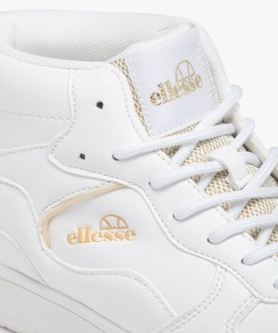 Baskets femme montantes avec languette pailletée en mesh - Ellesse vue6 - ELLESSE - GEMO