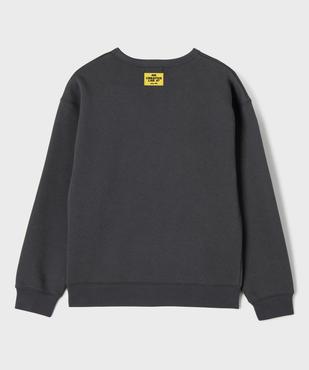 Sweat en molleton moelleux garçon vue4 - GEMO (JUNIOR) - GEMO