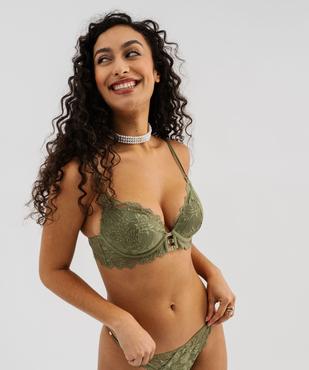 Soutien-gorge push-up à armatures vue2 - GEMO(HOMWR FEM) - GEMO
