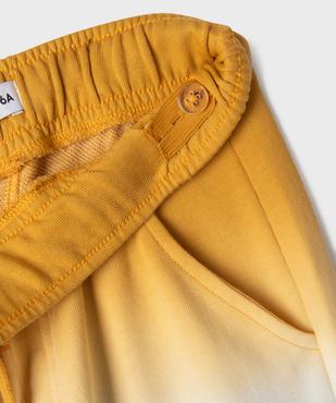 Bermuda en French Terry tie-and-dye garçon vue2 - GEMO 4G GARCON - GEMO