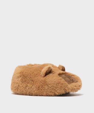 Chaussons en volume tête d'ours fille vue2 - GEMO (ENFANT) - GEMO
