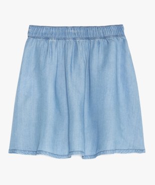 Jupe fille en Lyocell avec liserés pailletés vue4 - GEMO (ENFANT) - GEMO
