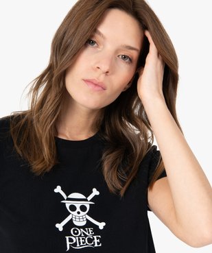 Tee-shirt femme avec motif – One Piece vue2 - ONE PIECE - GEMO