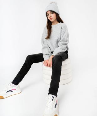 Pull court en maille torsadée fille vue6 - GEMO (JUNIOR) - GEMO