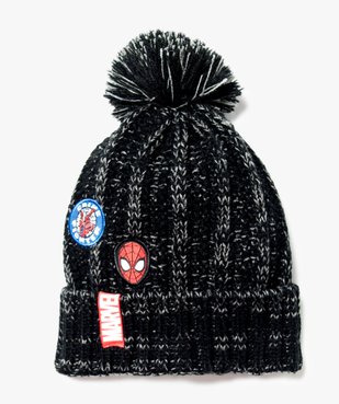 Bonnet chiné avec pompon - Spiderman vue1 - SPIDERMAN - GEMO