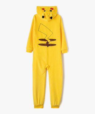 Combinaison pyjama garçon zippée Pikachu - Pokemon vue3 - POKEMON - GEMO