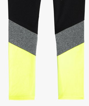 Legging fille en matière extensible multicolore vue2 - GEMO (JUNIOR) - GEMO