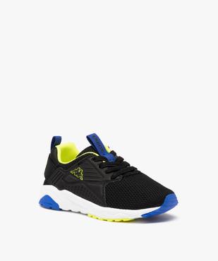 Baskets garçon en mesh à lacets élastiques – Kappa San Puerto vue2 - KAPPA - GEMO
