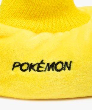 Chaussons garçon en volume Pikachu - Pokémon vue6 - POKEMON - GEMO