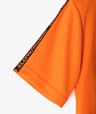 Tee-shirt garçon sport en maille légère à manches courtes vue2 - GEMO (ENFANT) - GEMO