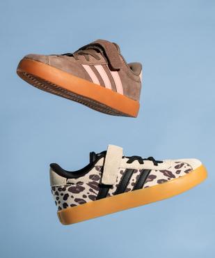 Baskets VL Court 3.0 à motif léopard fille - Adidas vue7 - ADIDAS - GEMO