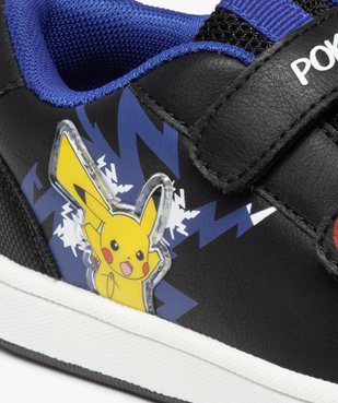 Baskets garçon à scratchs imprimées Pikachu - Pokémon vue6 - POKEMON - GEMO